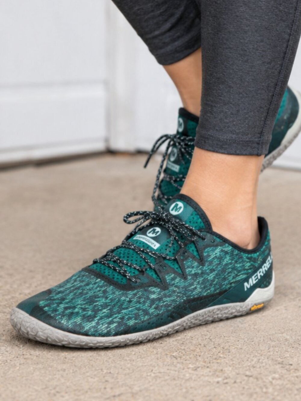 Merrell Vapor Glove 5 Women’s 7 Spearmint Teal Barefoot Running Shoes